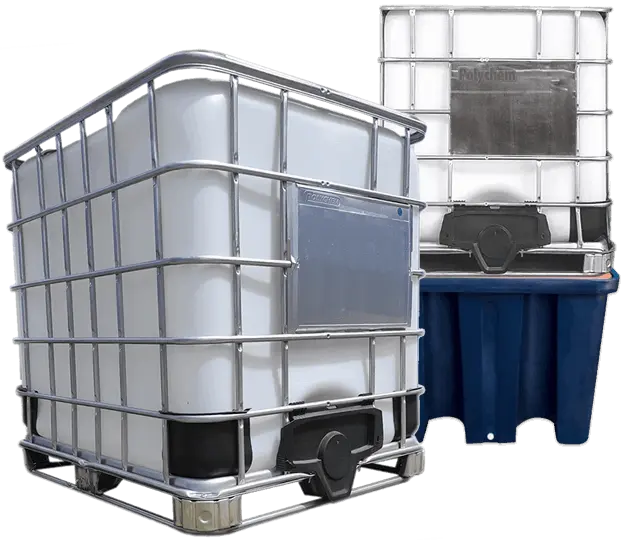Estanque Ibc con Retenpall Polychem